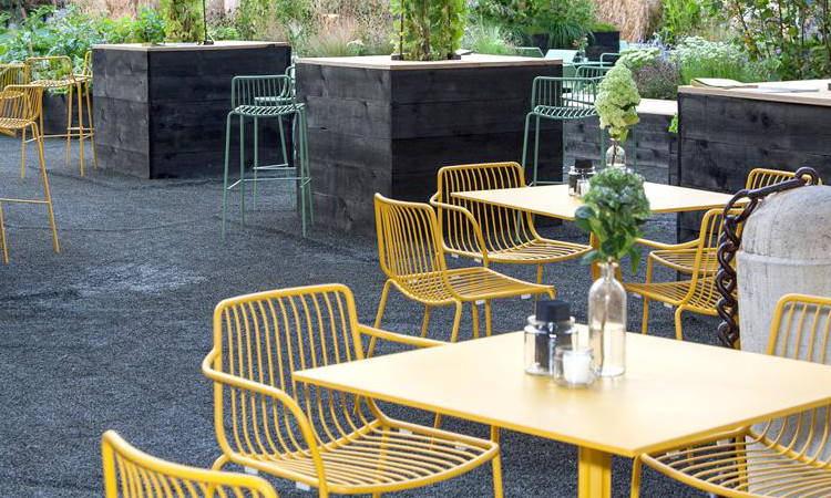 Sedie tavoli sgabelli per arredare bar e ristoranti dsedute for Arredo bar esterno