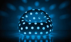 Poltrona luminosa Airball