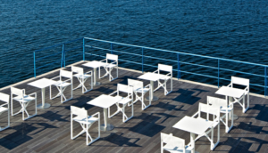 Tavolo bar Pile Up per indoor e outdoor
