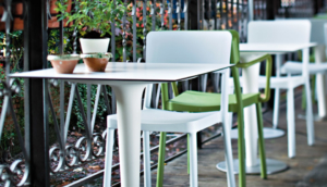 Tavolo bar Pile Up per indoor e outdoor