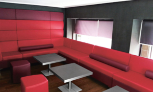 Panca modulare per bar e ristoranti modello Abaco