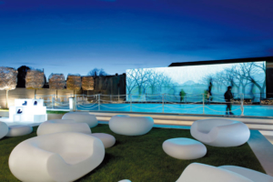 Poltrona Chubby per l’arredo lounge