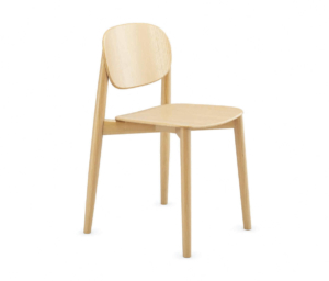 Sedia Harmo in multistrato curvato