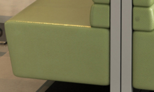 Panca modulare serie Scoop laterale