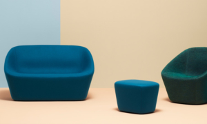divano log colore blu