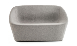 frontale divano log colore grigio