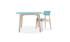 Sedia ristorante in legno di faggio modello Fifty