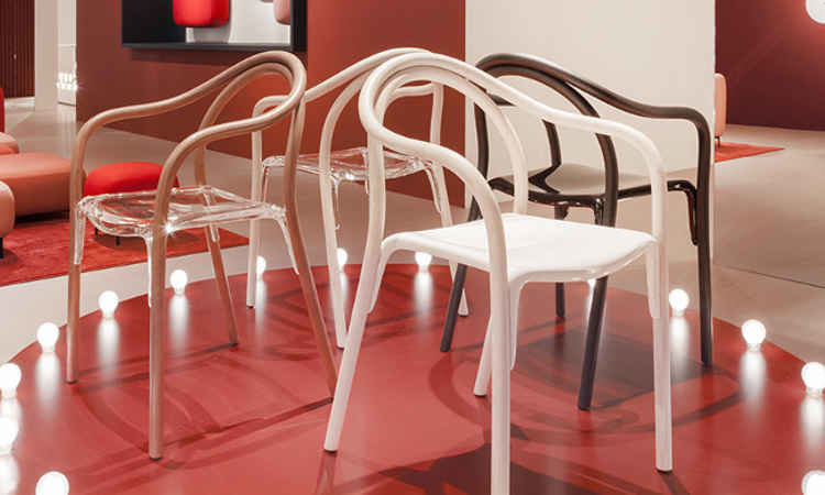 Poltroncina ristorante in legno modello Soul