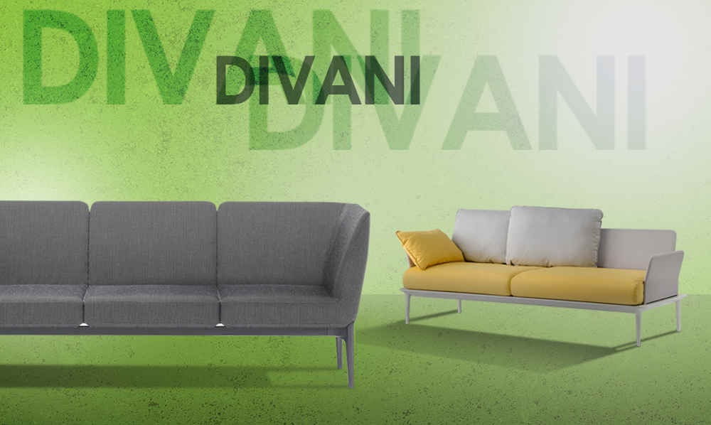 Divani bar ristorante per interni esterni