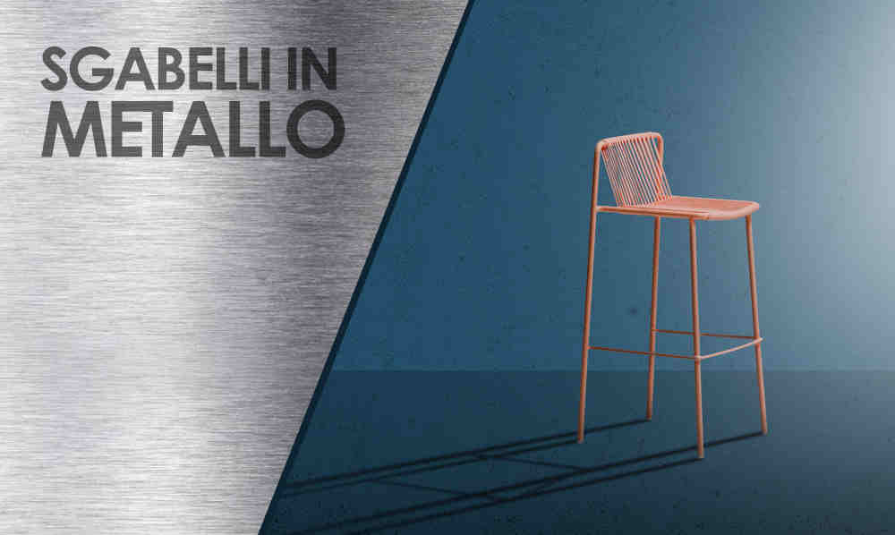 Sgabelli in Metallo 