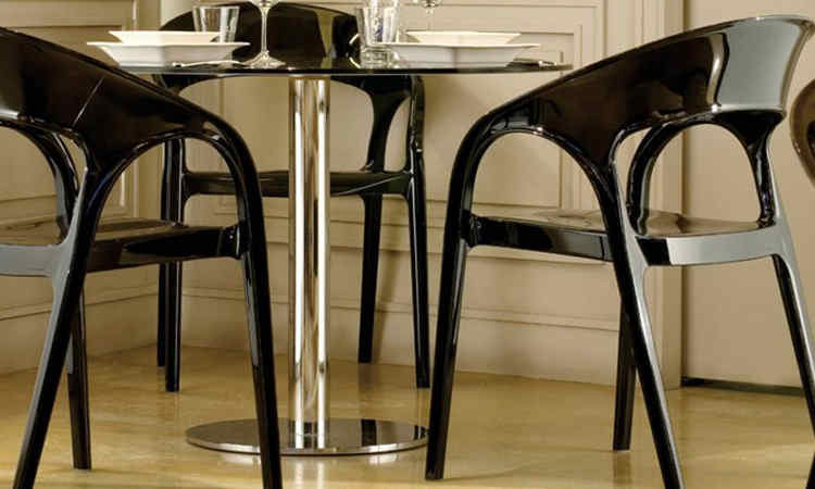 Poltroncina moderna per l’arredo ristorante modello Gossip