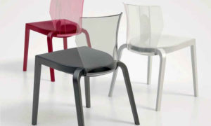 Sedia dal design moderno per l’indoor e l’outdoor, modello BI