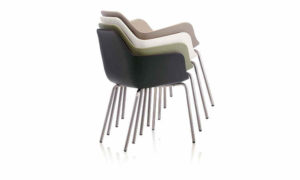 Poltroncina moderna modello Y Armchair