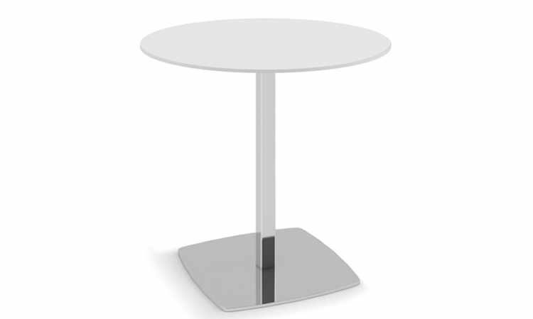 Bombè Table, tavolo a gamba singola per spazi interni ed esterni