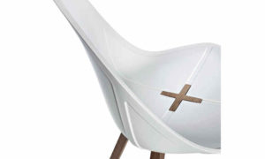 Sedia X Chair per ambienti interni ed esterni