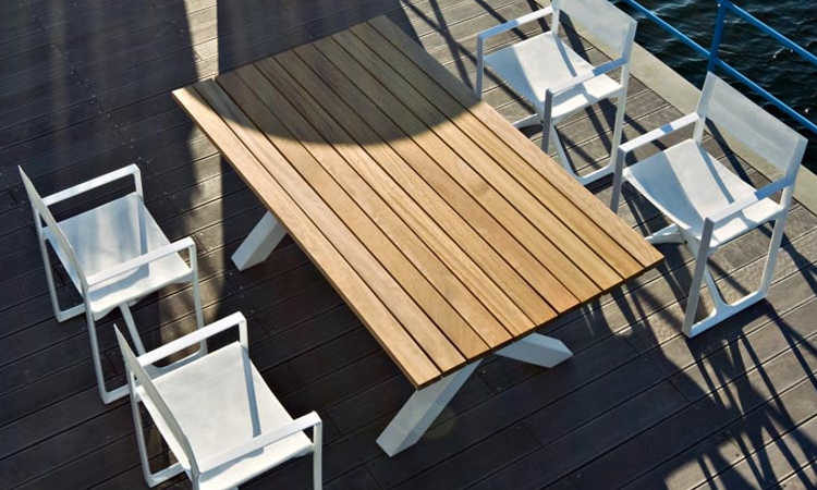 Banquete, tavolo da giardino e ambienti esterni