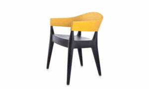 Jo, poltroncina moderna per l'arredo bar e ristorante
