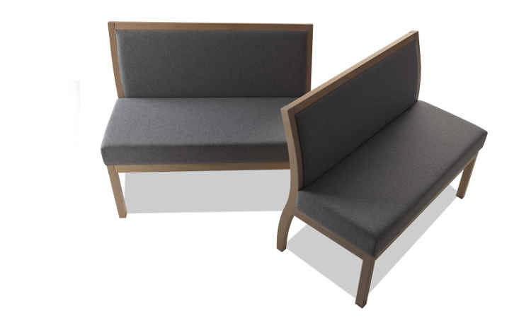 Tai, divano modulare imbottito per ambienti interni