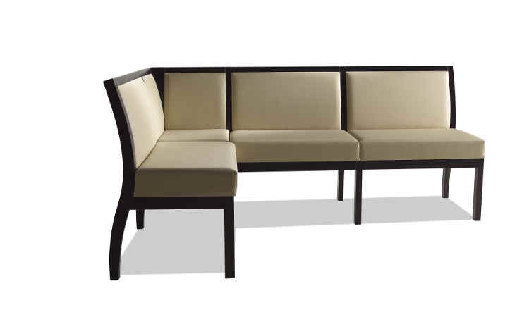 Tai, divano modulare imbottito per ambienti interni