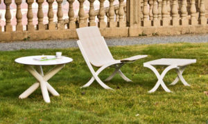 Barceloneta, poltrona moderna per l'arredo indoor e outdoor