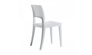 Isy, sedia bar impilabile, per l’arredo contrac indoor e outdoor