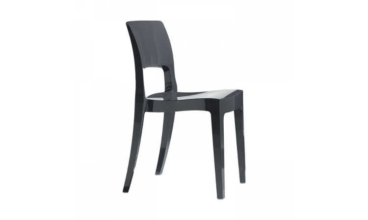 Isy, sedia bar impilabile, per l’arredo contrac indoor e outdoor