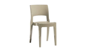 Isy, sedia bar impilabile, per l’arredo contrac indoor e outdoor