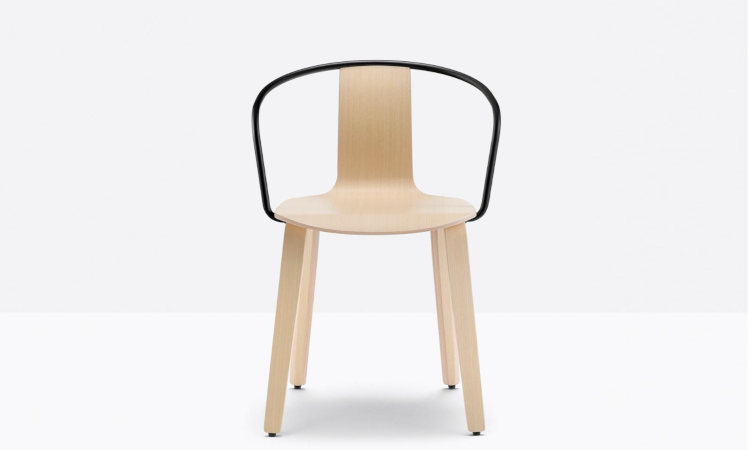 Jamaica 2915, sedia moderna per l'arredo indoor