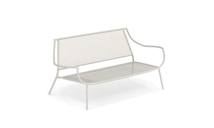 Vera, divano classico due posti da giardino
