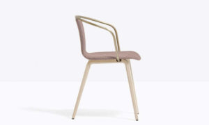Jamaica, sedia moderna per l'arredo indoor