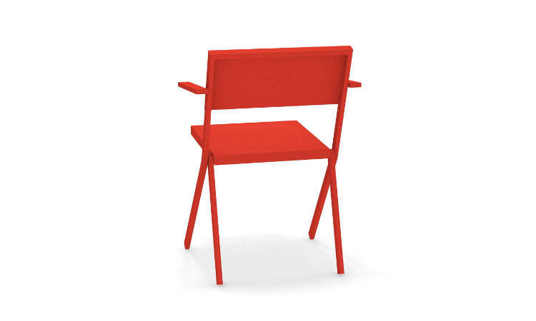 Mia, sedia da giardino disponibile con o senza braccioli