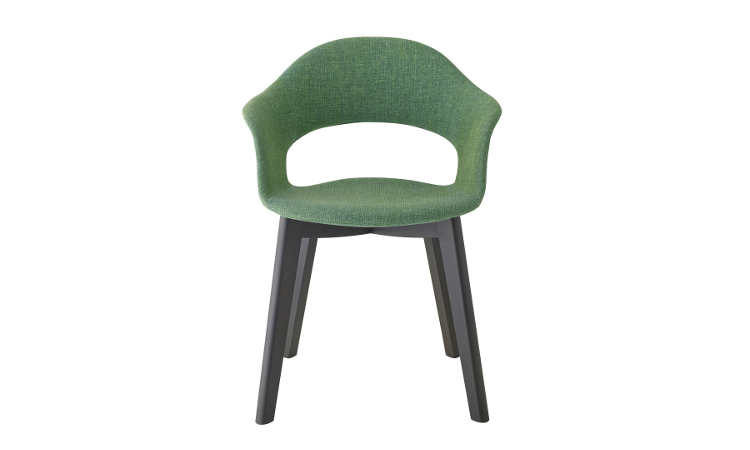 Natural Lady B Pop, poltroncina imbottita per l'arredo ristorane