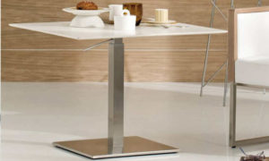 INOX adjustable, tavolo regolabile in altezza