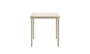 Duo, tavolo impilabile, quattro gambe, da esterno