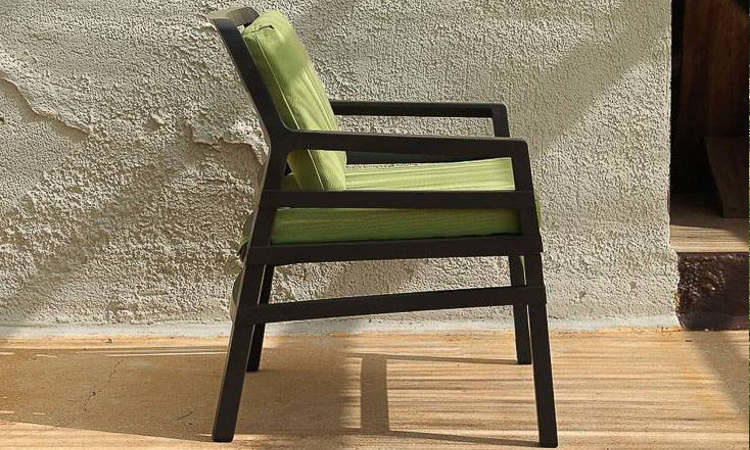 Aria, poltrona da esterno per l'arredo giardino