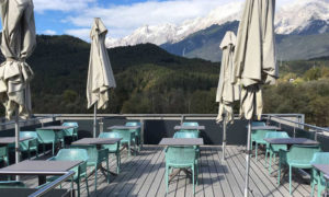 Clip 80, tavolo bar per l'arredo outdoor