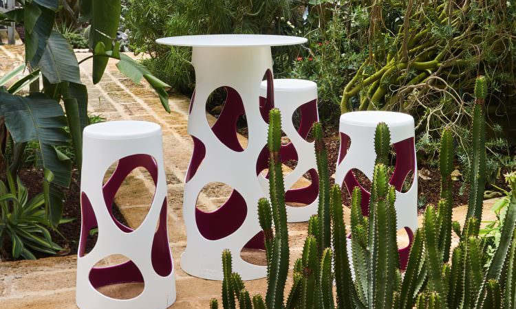 Liberty, tavolo bar moderno per l'arredo indoor e outdoor