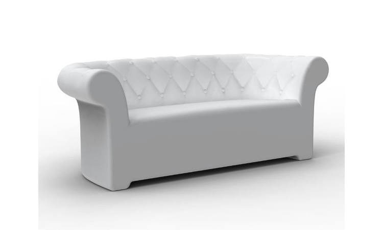 Sirchester, divano luminoso per l'arredo indoor e outdoor