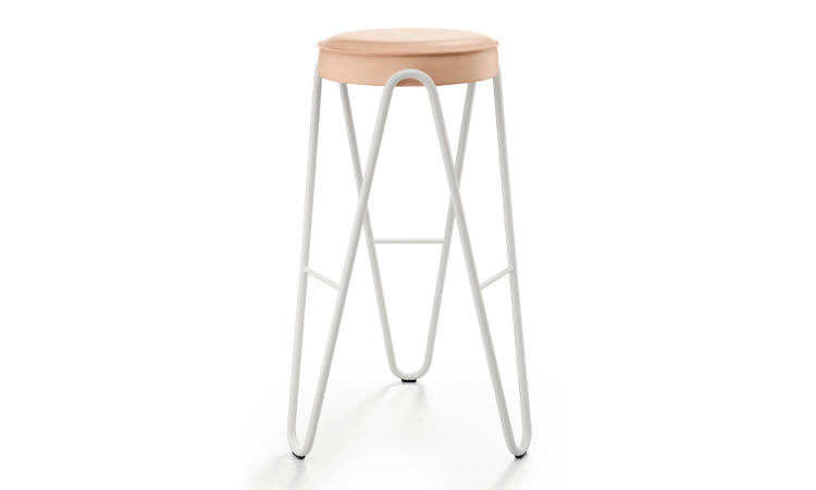 Apelle Jump, sgabello con sedile imbottito