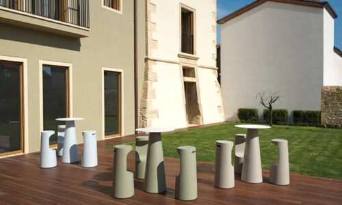 Fura, sgabello bar per l'arredo indoor e outdoor