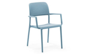 Bora, sedia moderna per l'arredo outdoor