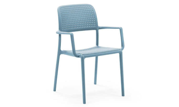 Bora, sedia moderna per l'arredo outdoor