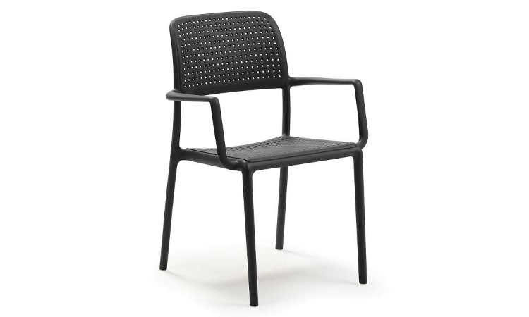 Bora, sedia moderna per l'arredo outdoor