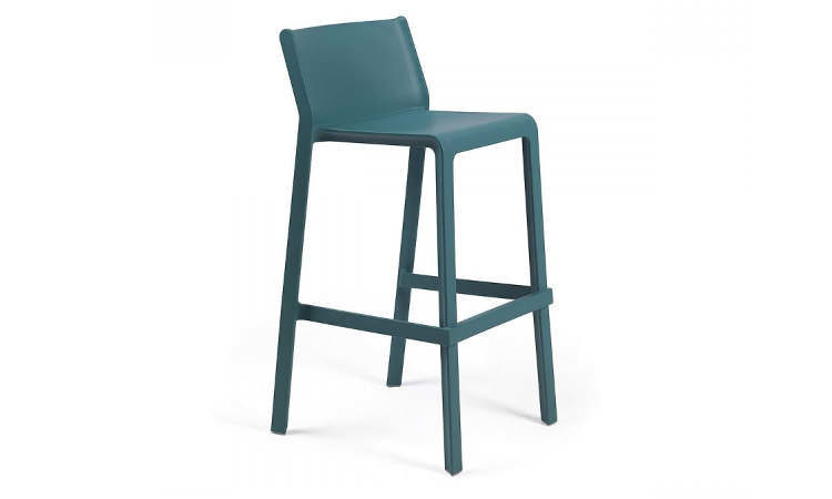 Trill, sgabello moderno per l’outdoor, impilabile