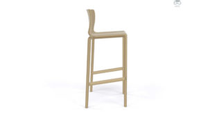 Spyker, sgabello bar impilabile per l'arredo indoor e outdoor