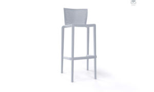 Spyker, sgabello bar impilabile per l'arredo indoor e outdoor
