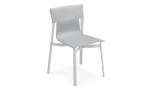 Breeze, sedia da esterno in alluminio e tessuto