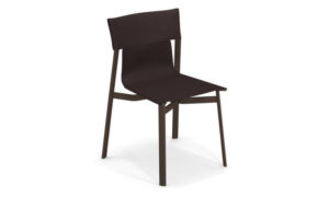 Breeze, sedia da esterno in alluminio e tessuto
