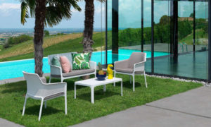 Net Relax, poltroncina moderna per l'arredo outdoor