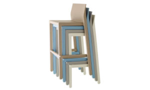 Kate, sgabello bar per l'arredo indoor e outdoor